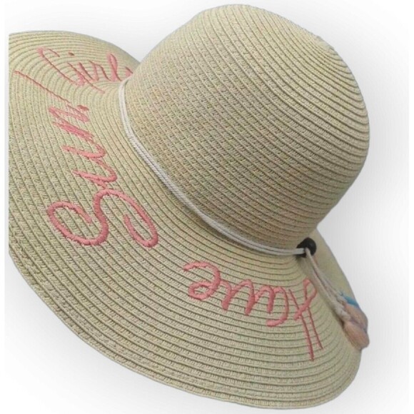 Disney x Junk Food Beach Sun Hat Girls Just Wanna Have Sun! One Size Coastal - Picture 10 of 13
